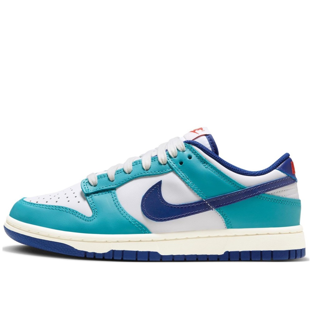 Dunk Low Teal Nebula Deep Royal Women