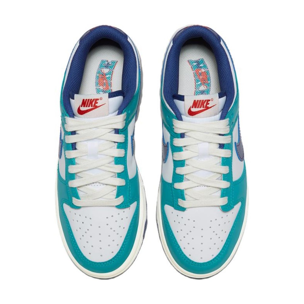 Dunk Low Teal Nebula Deep Royal Women