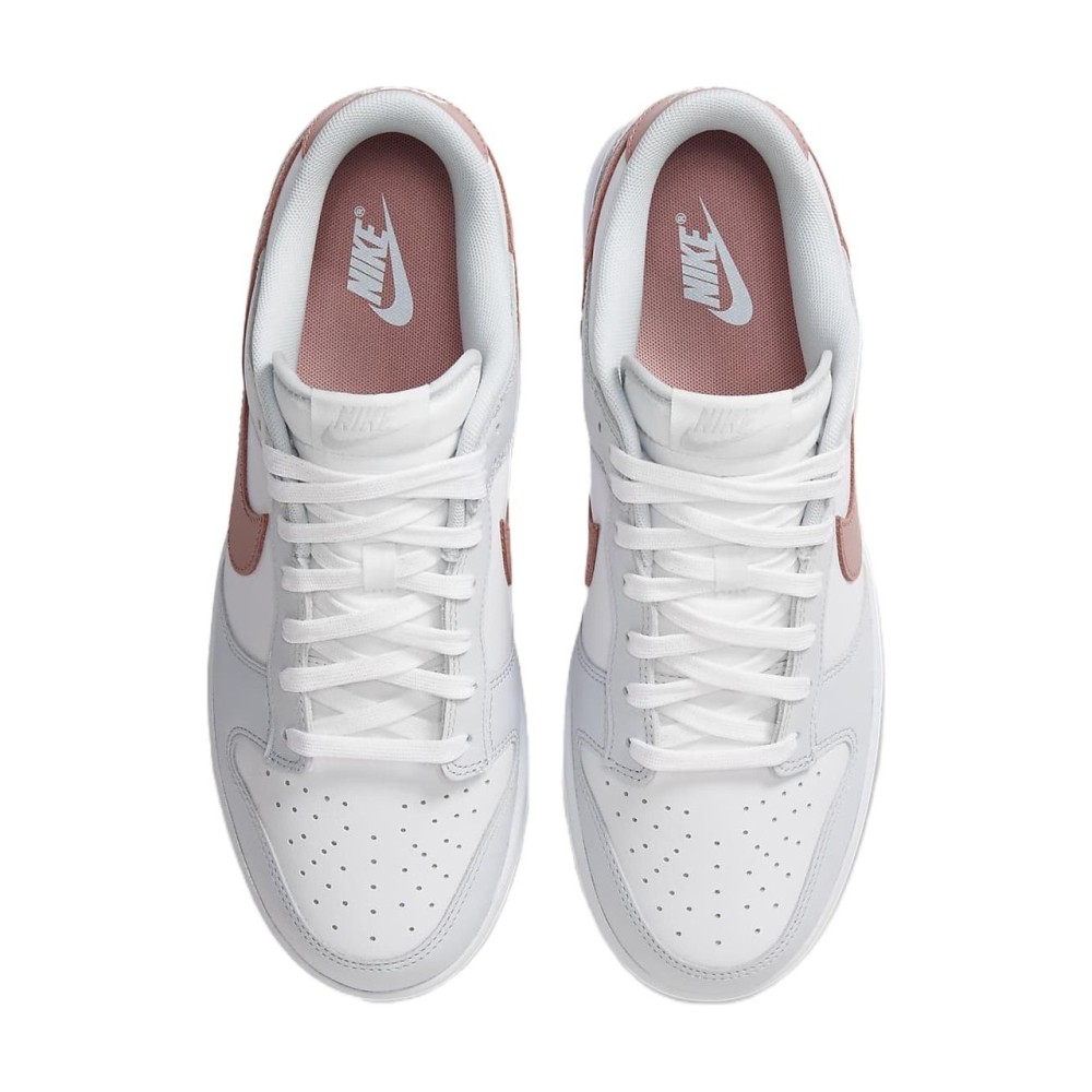 Dunk Low White Red Stardust