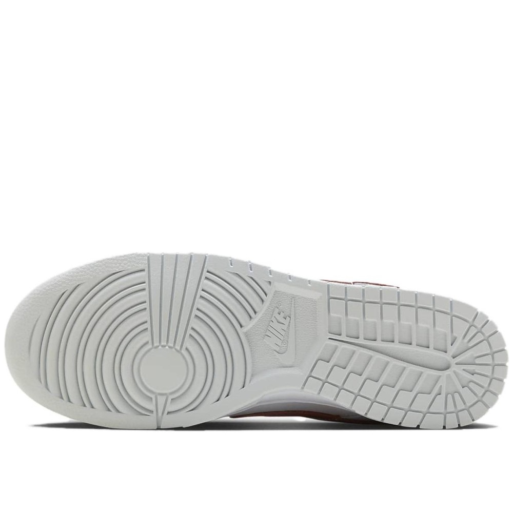 Dunk Low White Red Stardust