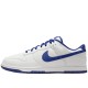 Dunk Low Retro White Deep Royal Blue