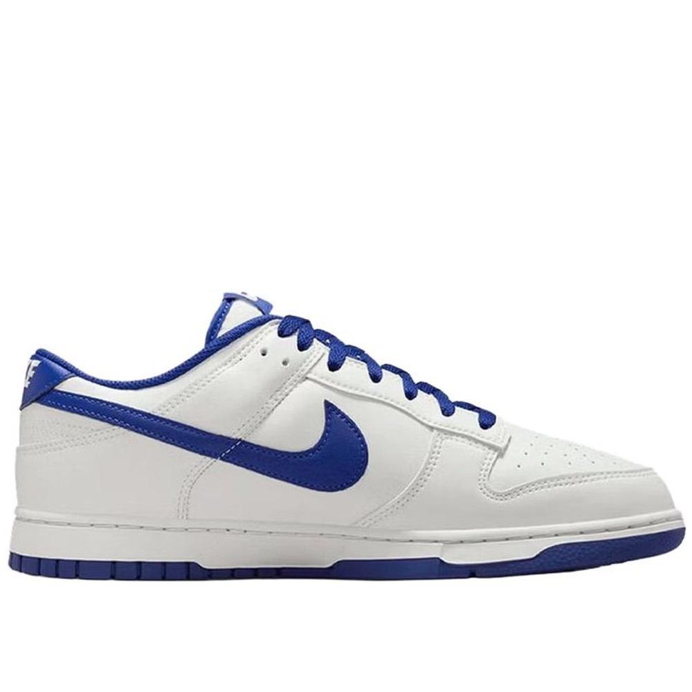 Dunk Low Retro White Deep Royal Blue