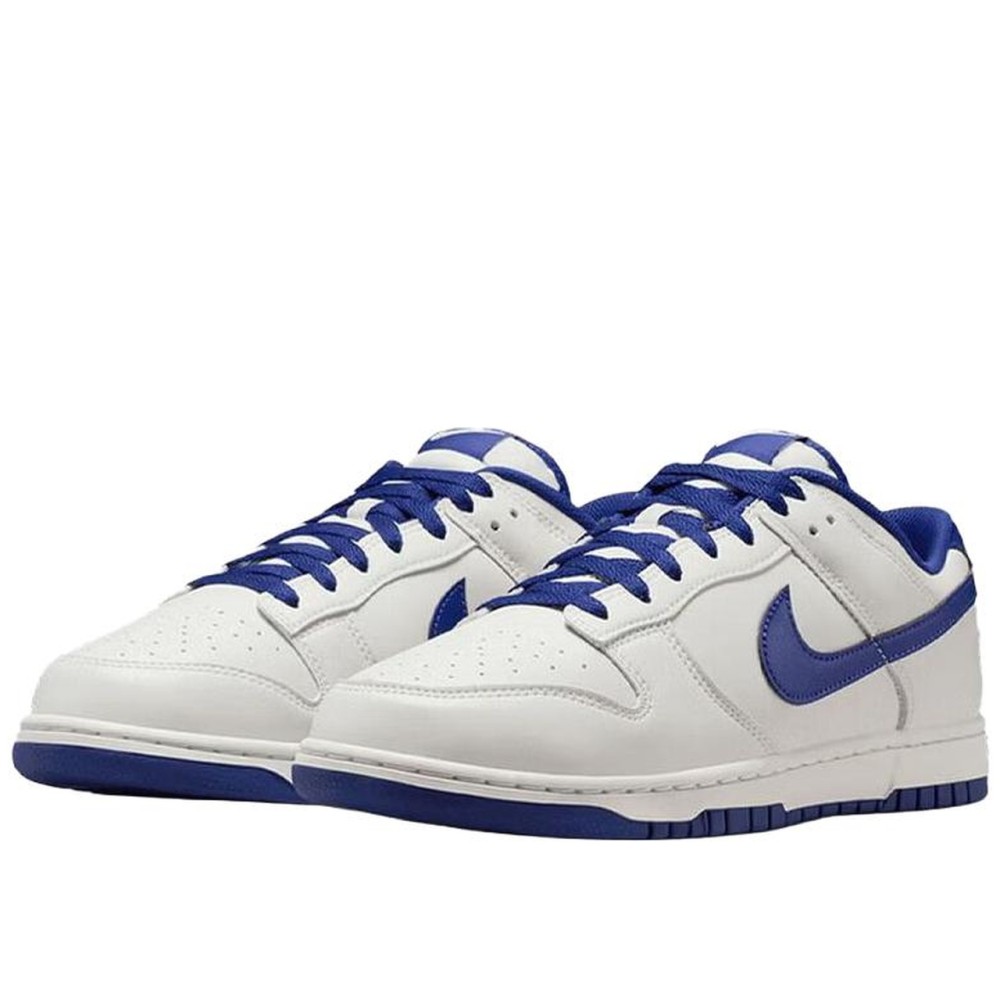 Dunk Low Retro White Deep Royal Blue