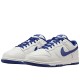 Dunk Low Retro White Deep Royal Blue