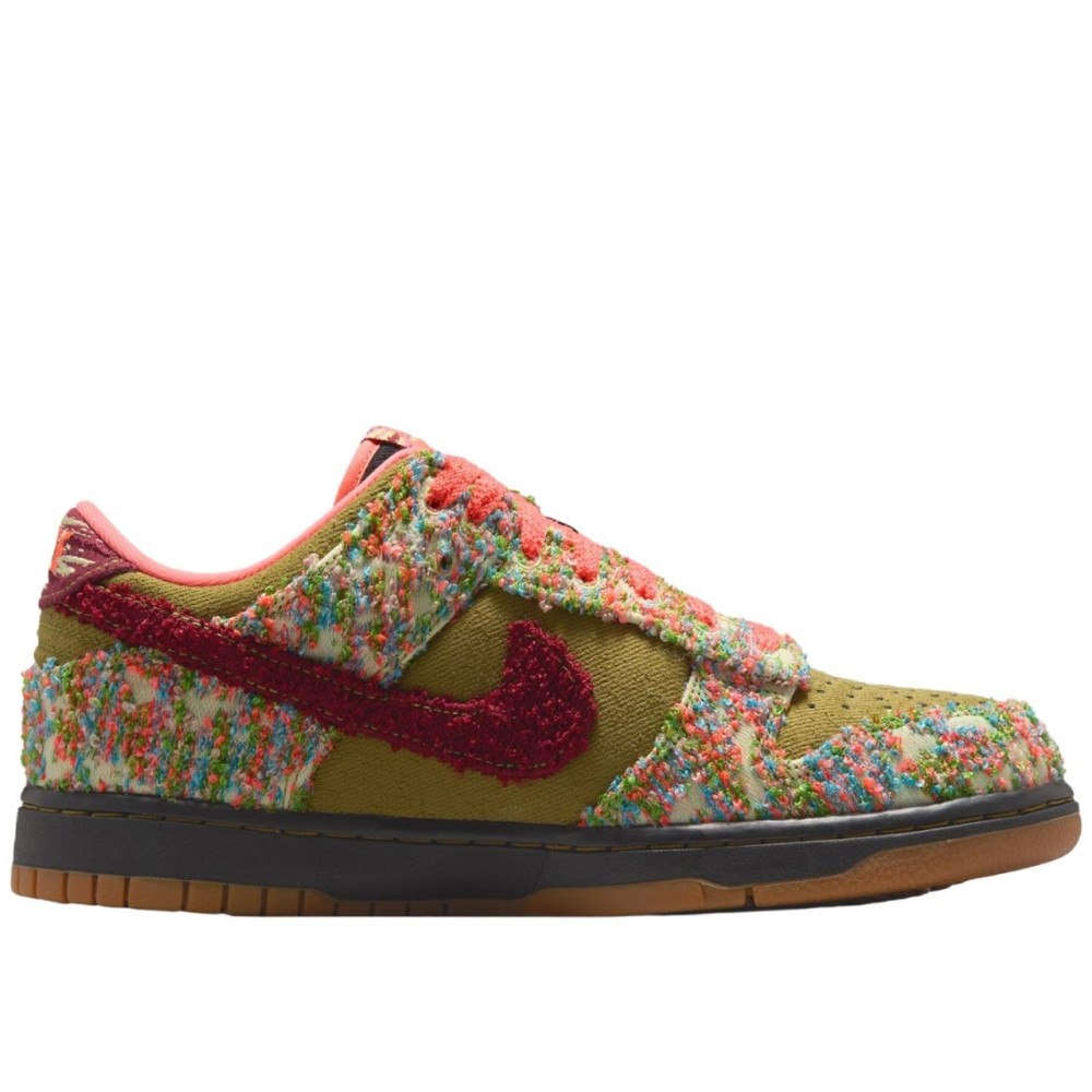 Dunk Low Unisex Green Pink
