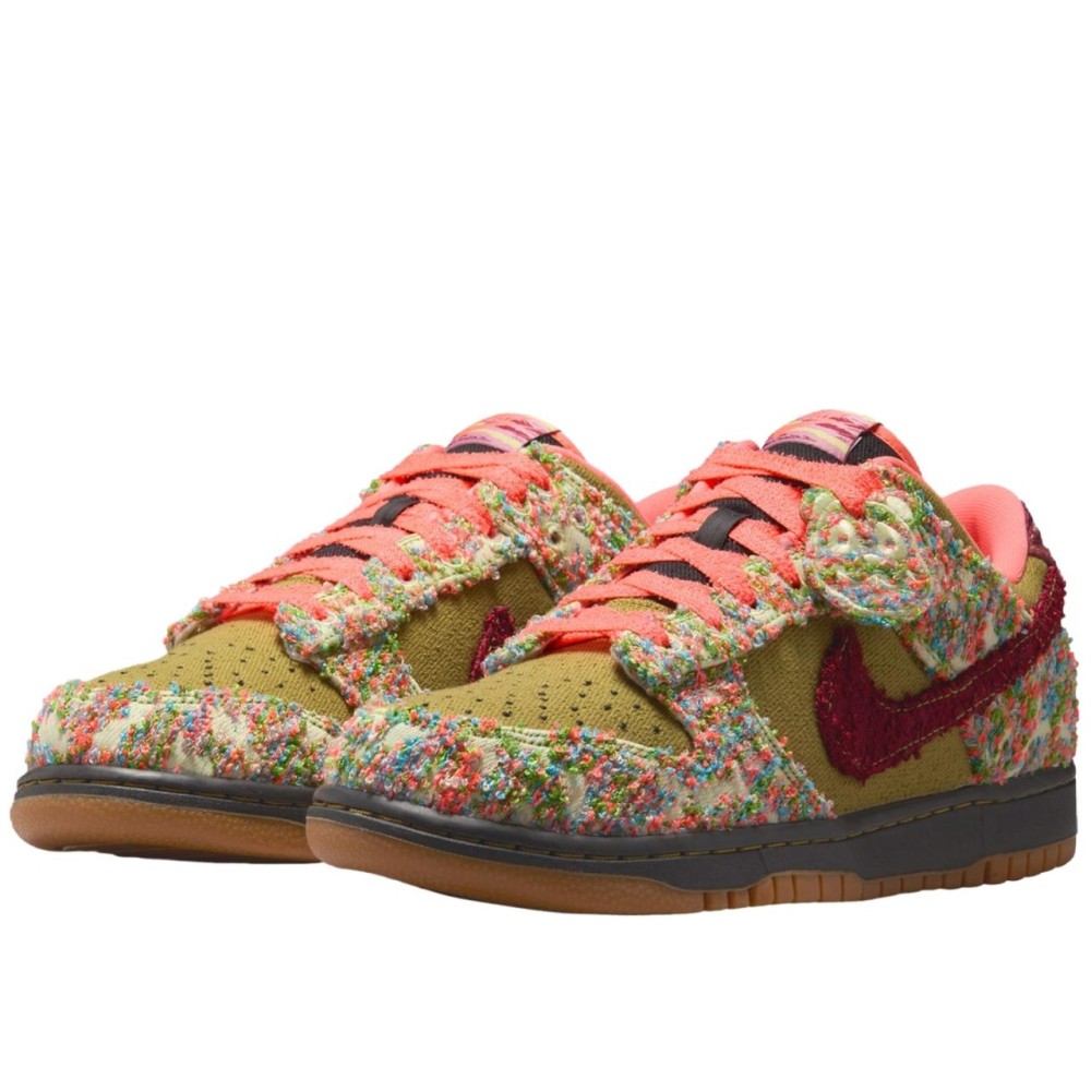 Dunk Low Unisex Green Pink
