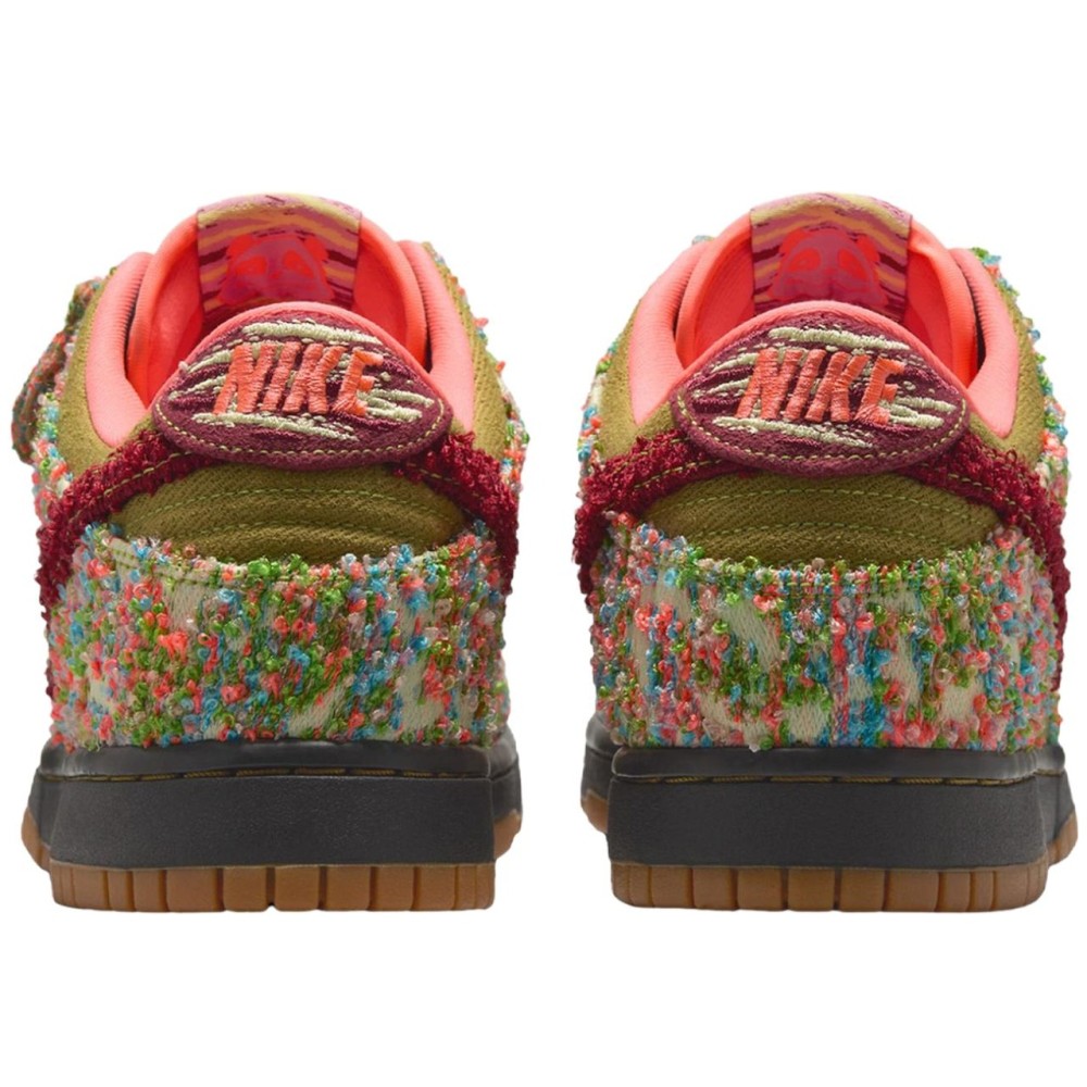 Dunk Low Unisex Green Pink