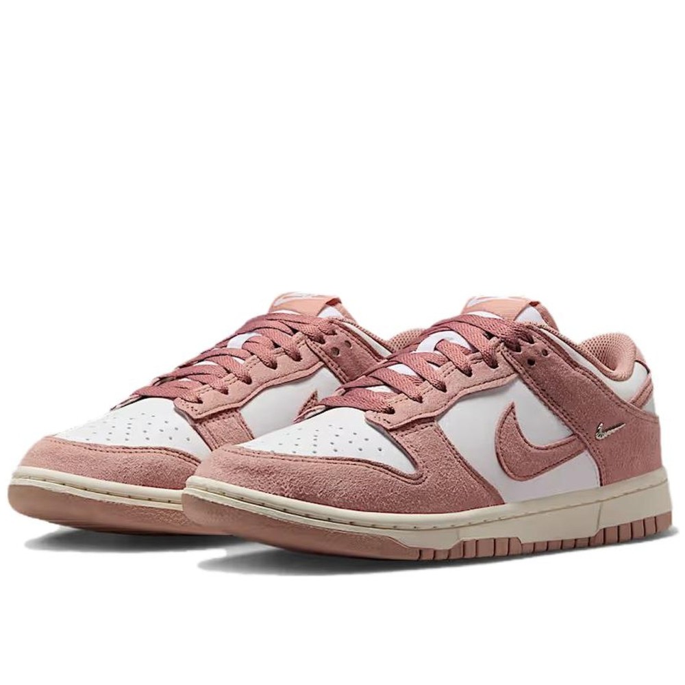 Dunk Anti Wear Low Women White Pink