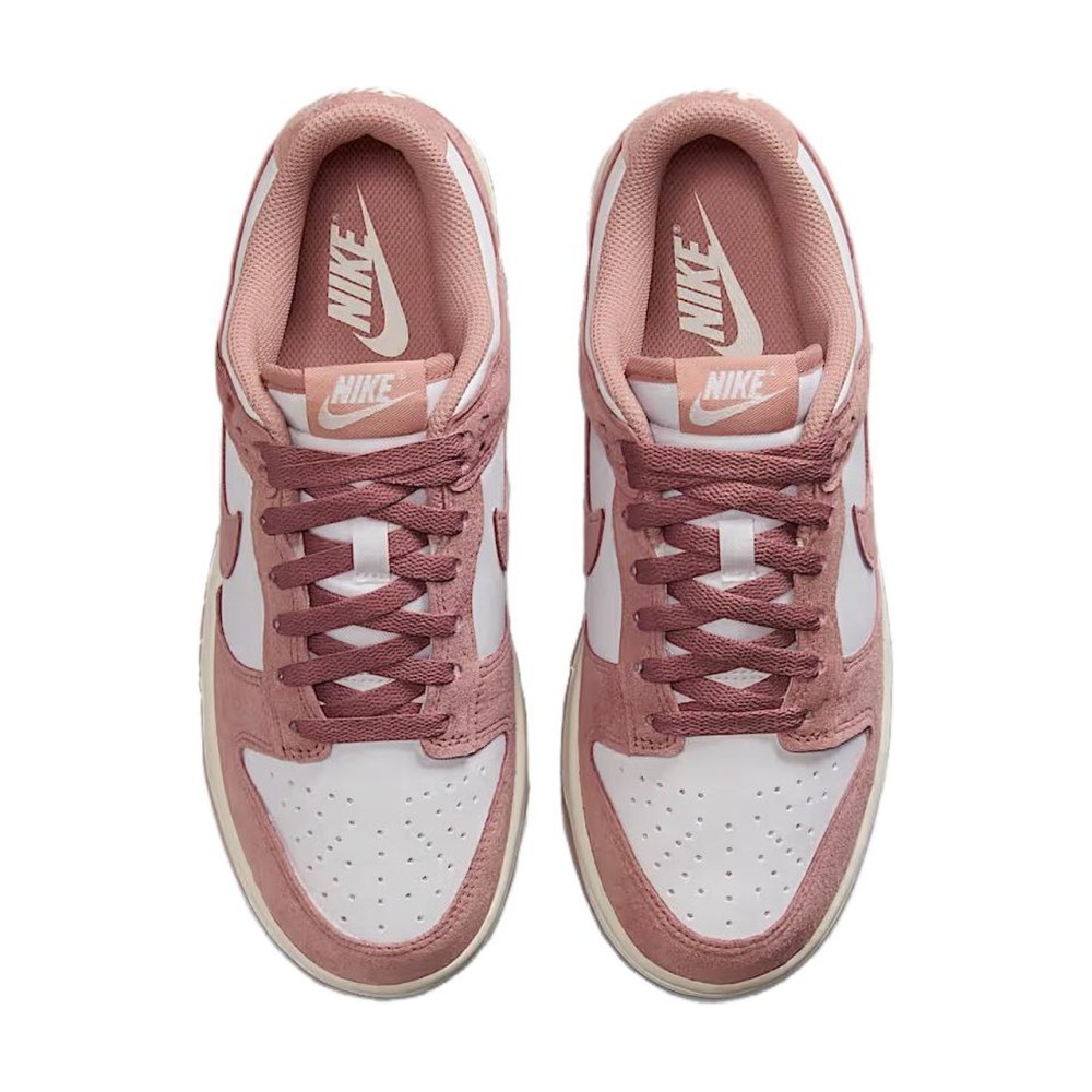 Dunk Anti Wear Low Women White Pink