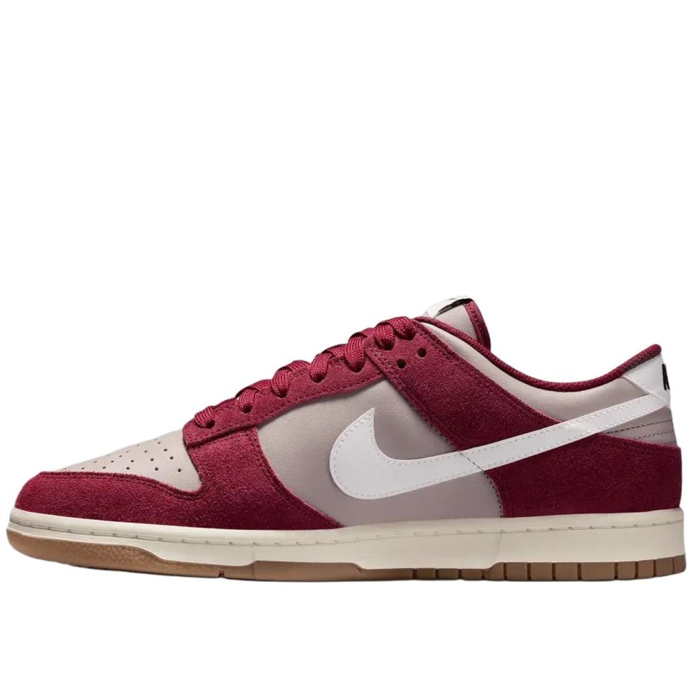Dunk Lace Up Low Platform Red Round Tip White Ib6399 004