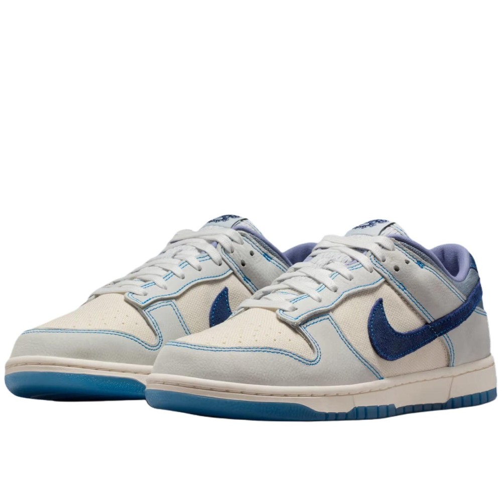 Dunk Low Unisex White Blue