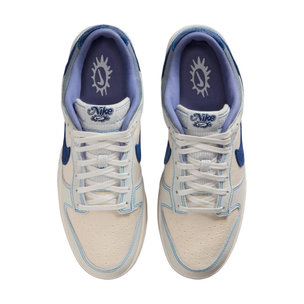 Dunk Low Unisex White Blue