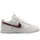 Dunk Low Women White Red Pink