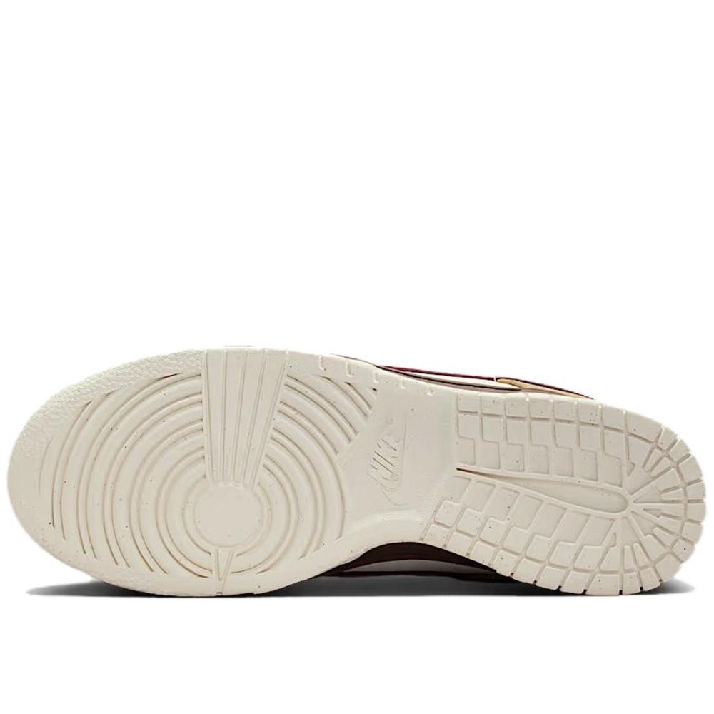 Dunk Low Women Beige Red