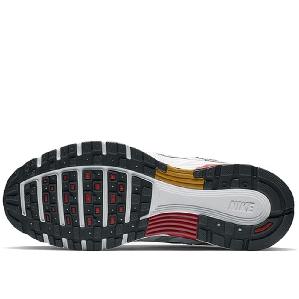 P 6000 Cnpt Metallic Silver Red Women