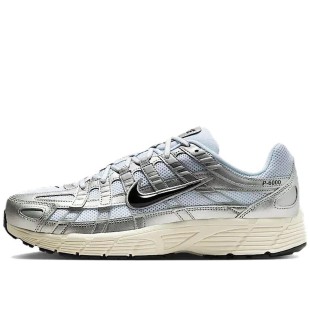 P 6000 White Metallic Silver Flat Silver Black