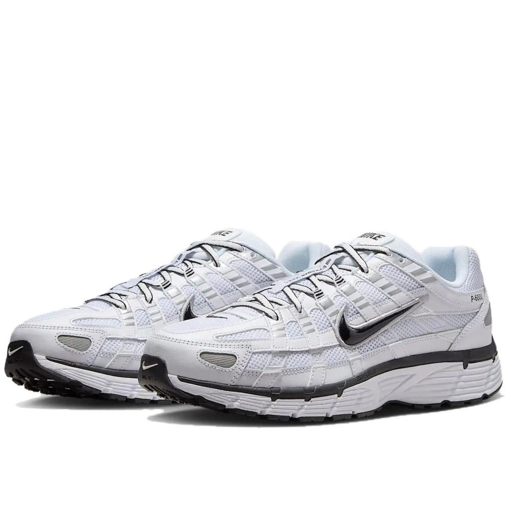 P 6000 White Metallic Silver Black