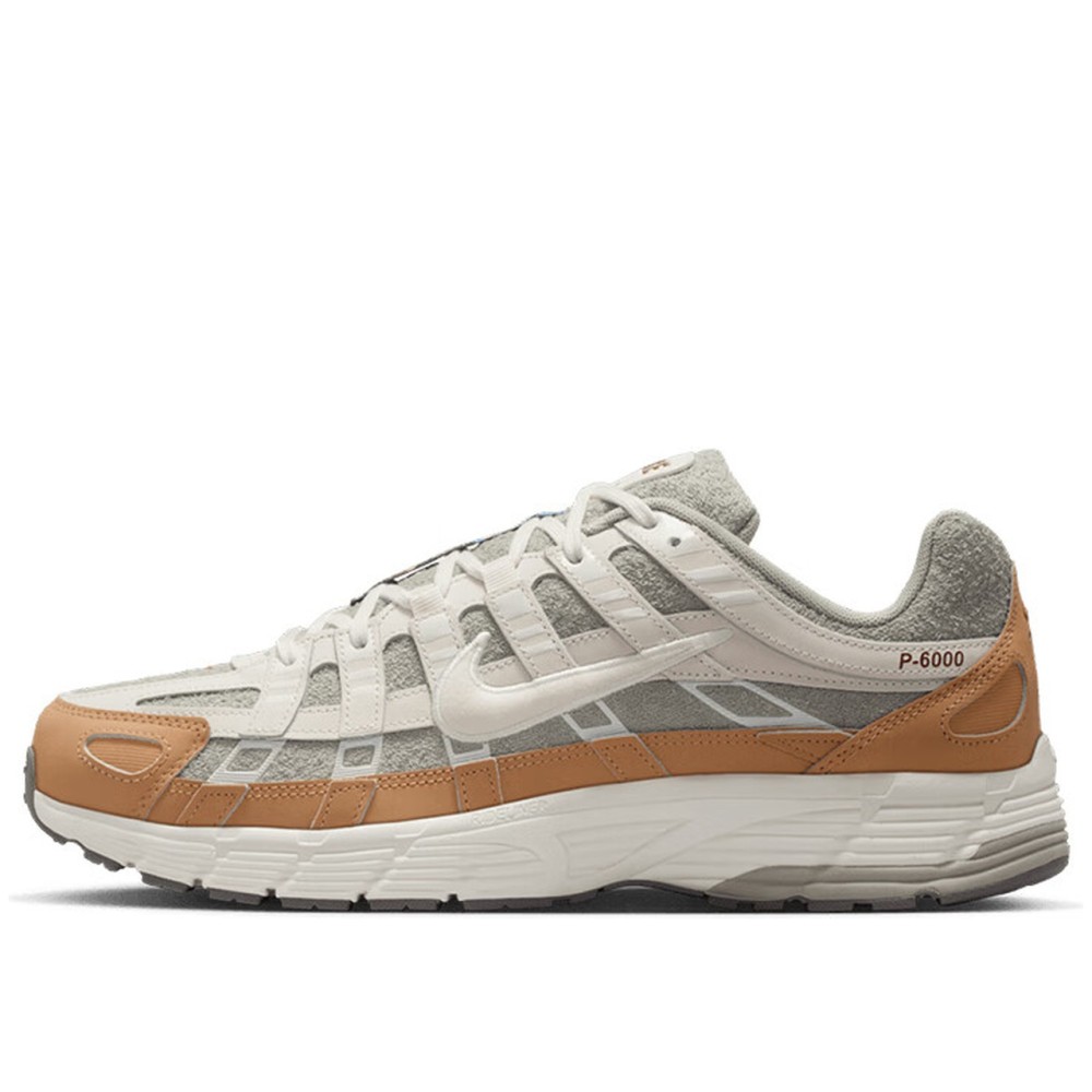P 6000 Comfortable Long Distance Running Men S Gray Brown