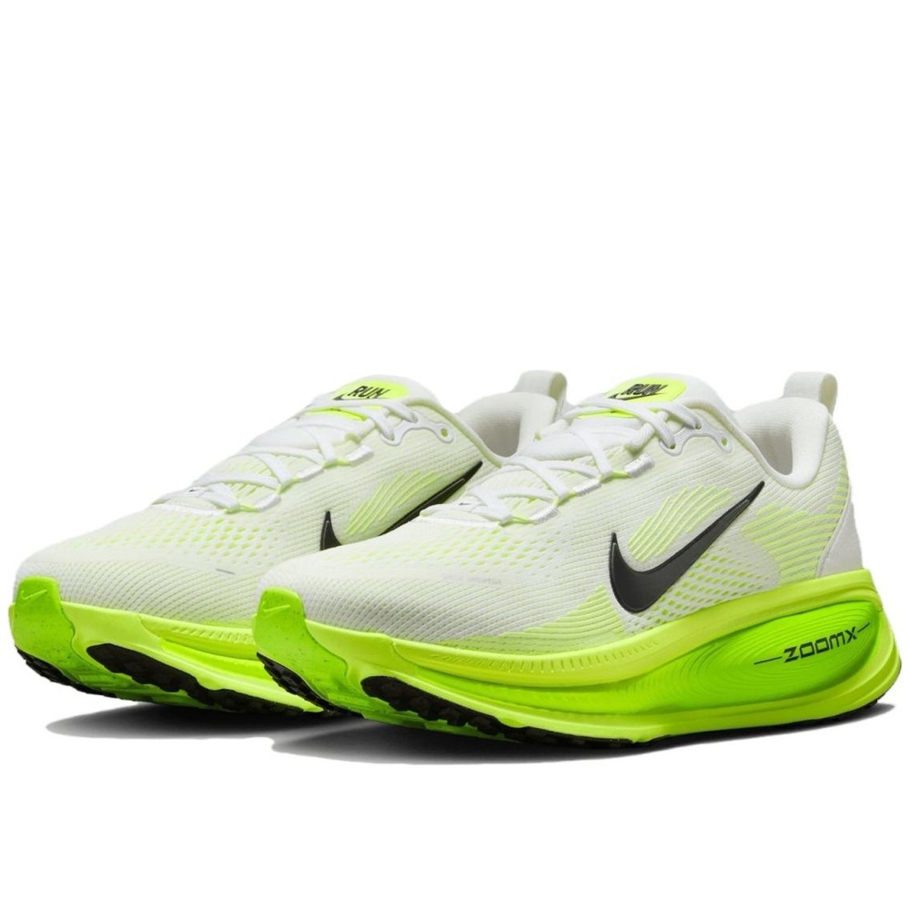 Vomero 18 White Electric Green Volt Women