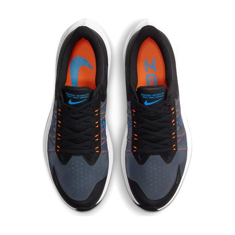 Zoom Winflo 8 Running Men Low Black Gray Blue