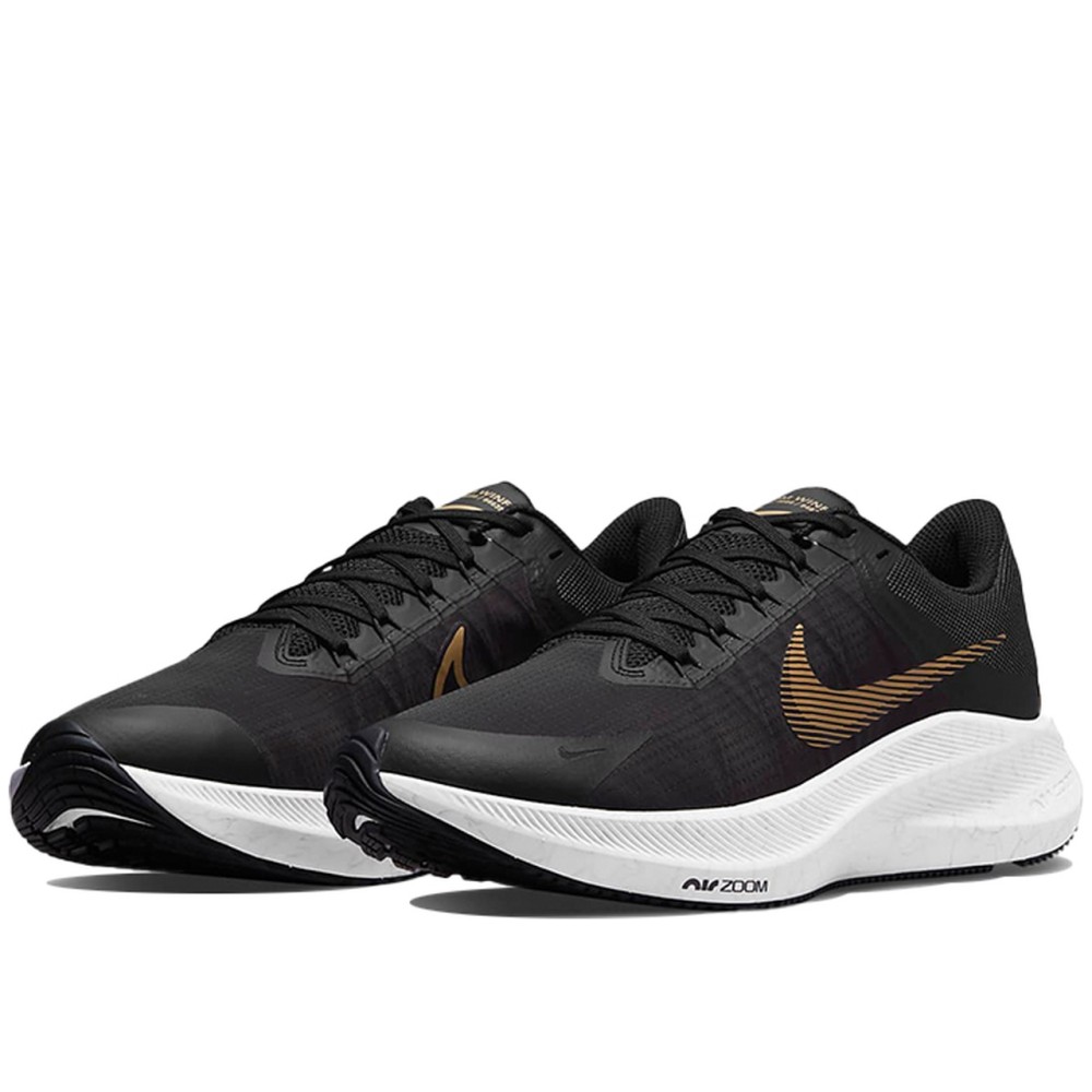 Air Zoom Winflo 8 Black Metallic Gold