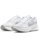 Zoom Winflo 8 White Metallic Silver Women