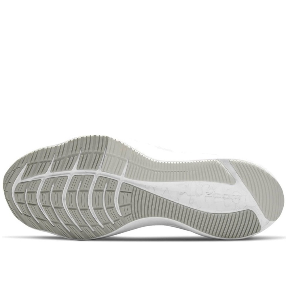 Zoom Winflo 8 White Metallic Silver Women