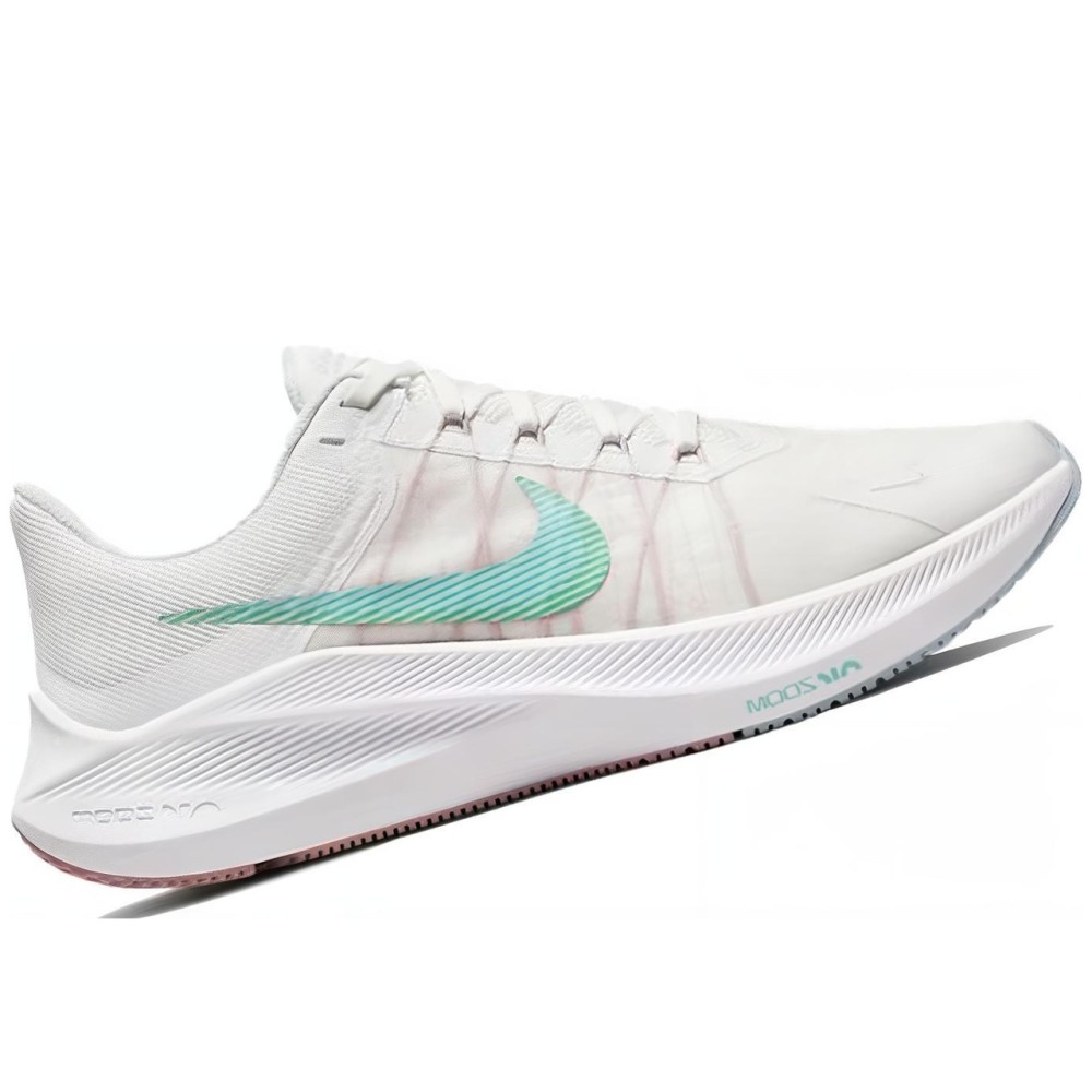 Zoom Winflo 8 White Teal Women