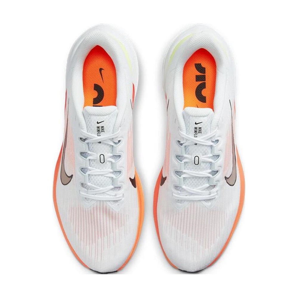 Air Zoom Winflo 9 White Bright Crimson