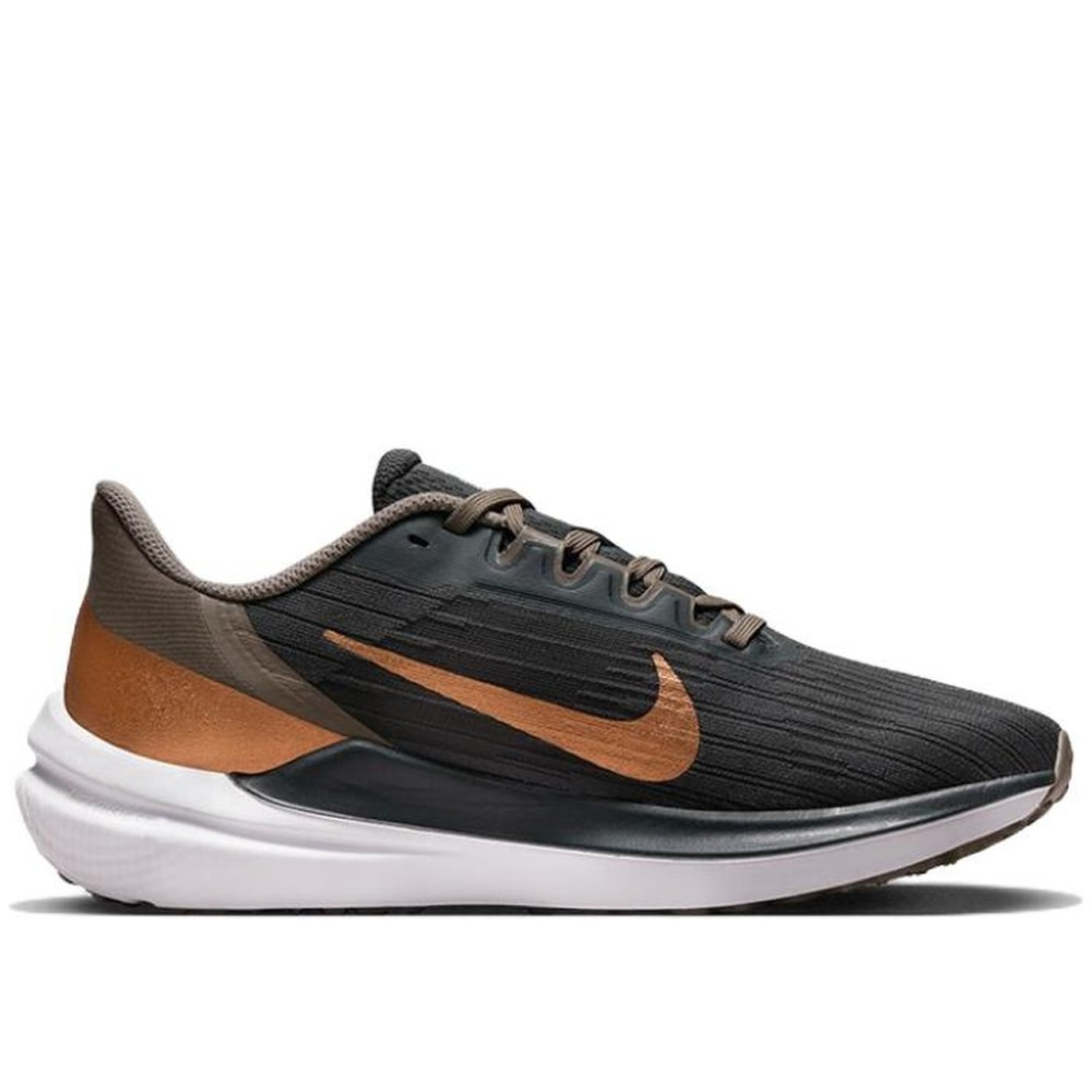 Air Zoom Winflo 9 Grey Metallic Copper Women