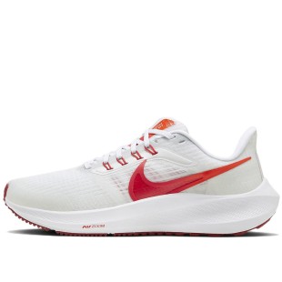 Air Zoom Pegasus 39 Premium White University Red Women