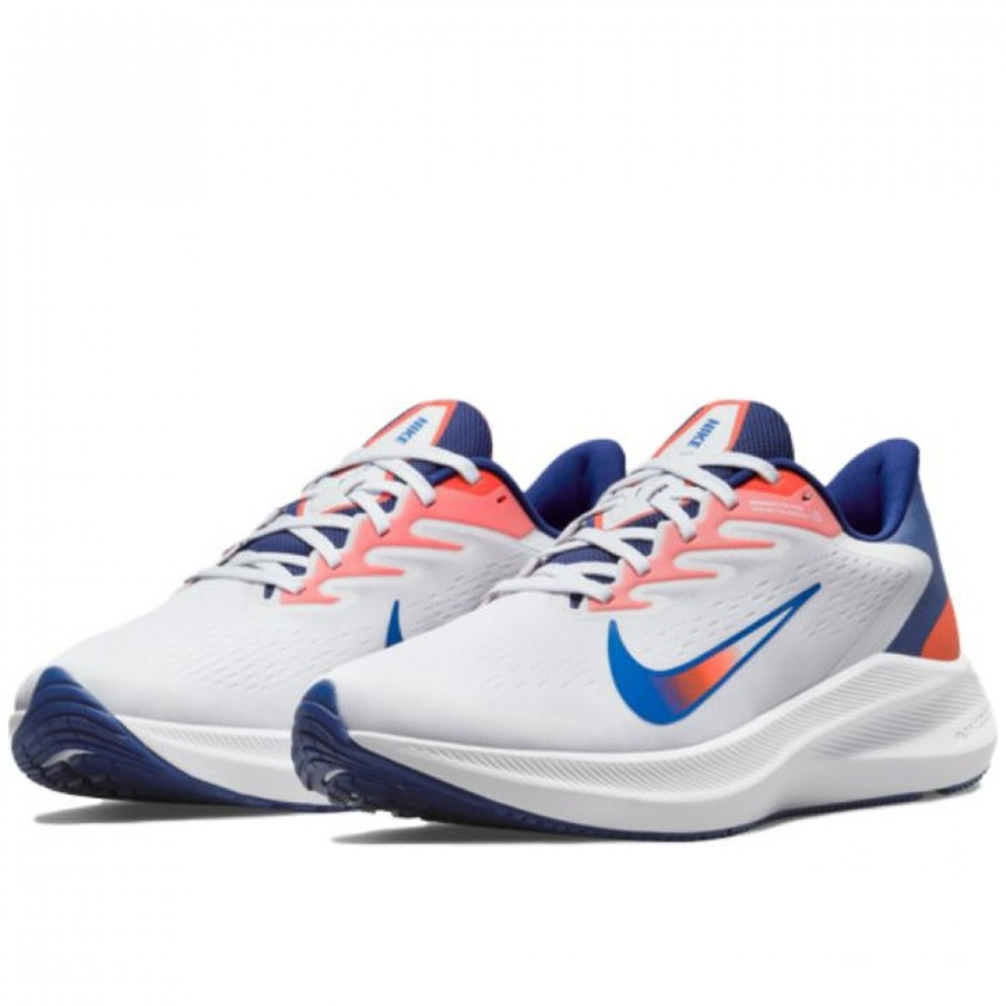 Air Zoom Winflo 7 White Blue
