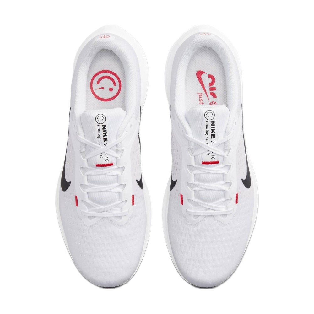 Air Zoom Winflo 10 White Black Crimson