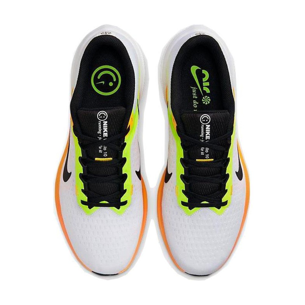 Air Winflo 10 White Volt Laser Orange