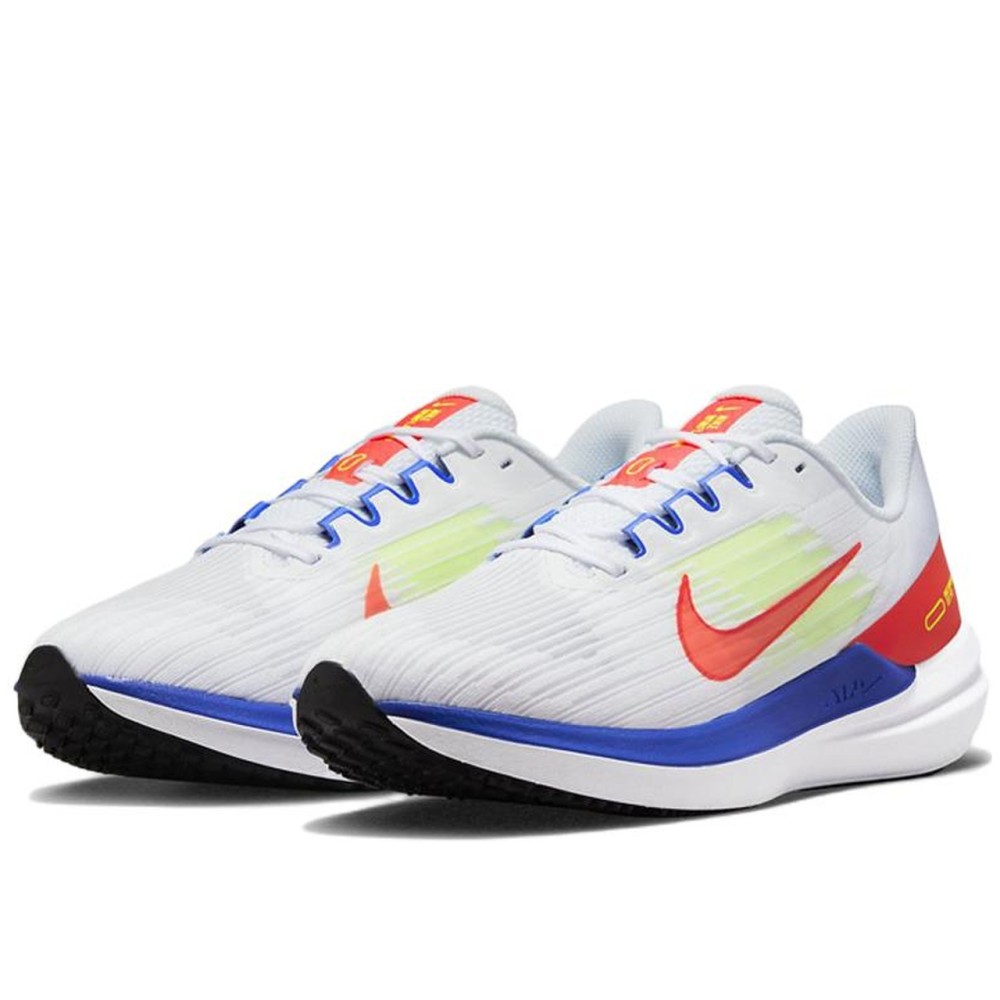 Air Winflo 9 Bright Crimson Racer Blue