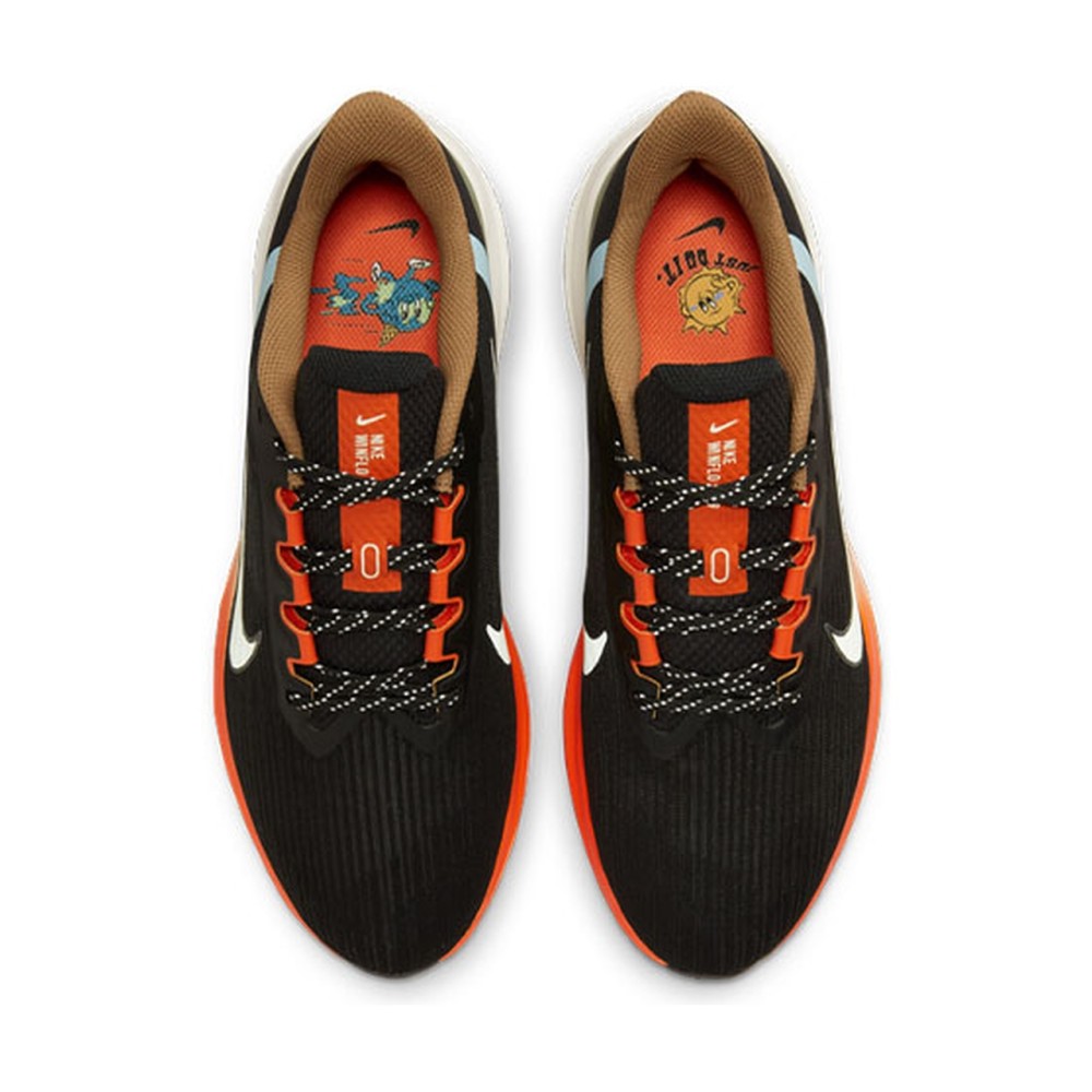 Air Winflo 9 Black Green Safety Orange