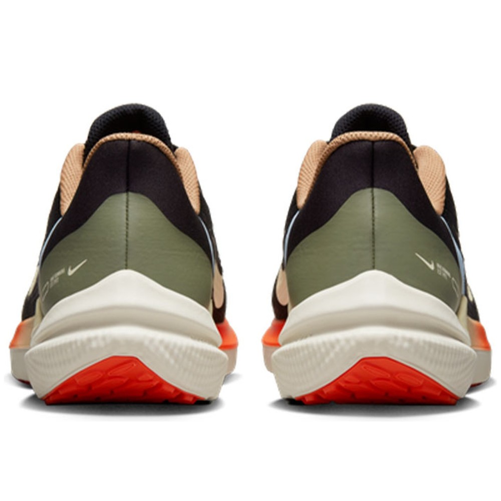 Air Winflo 9 Black Green Safety Orange