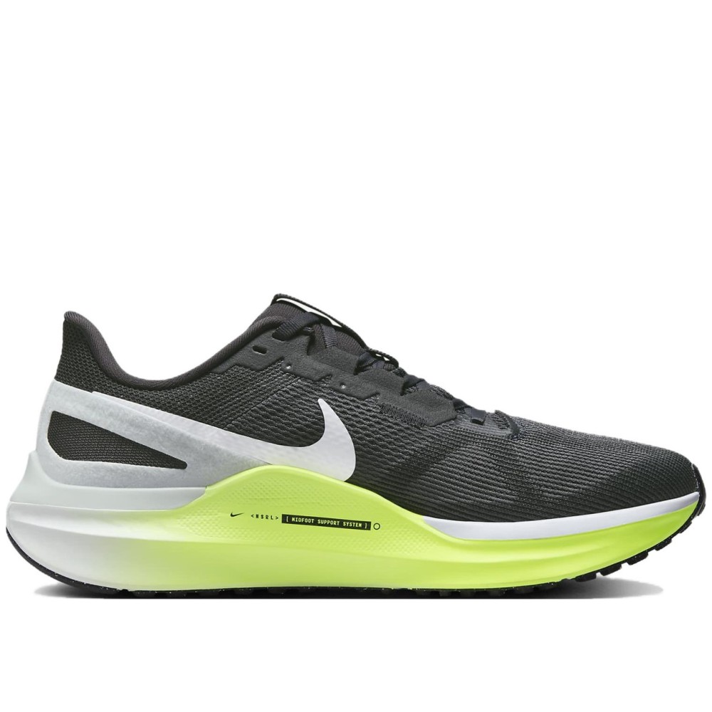 Air Zoom Structure 25 Black Volt White