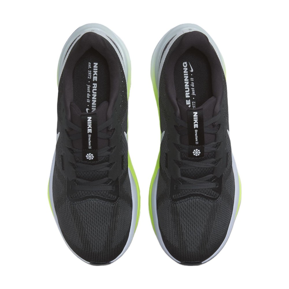 Air Zoom Structure 25 Black Volt White