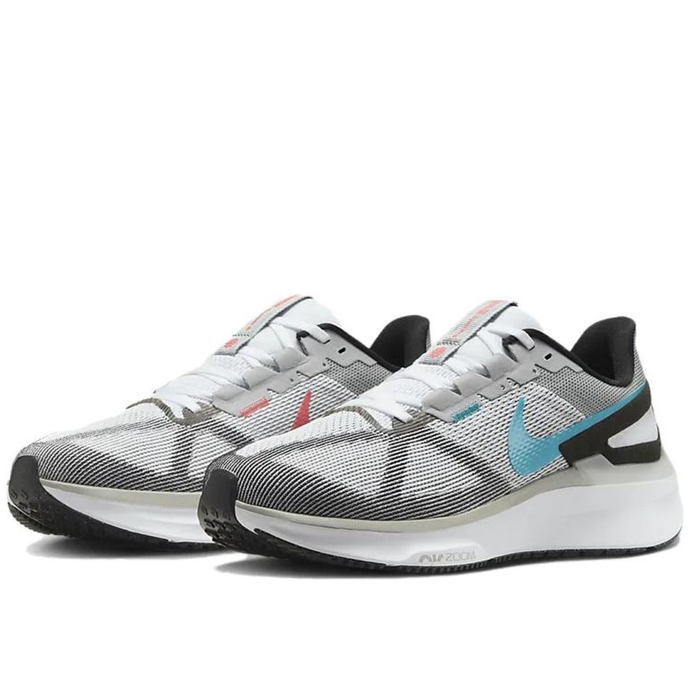 Air Zoom Structure 25 White Black Gamma Blue