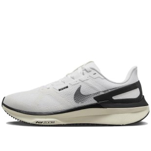 Air Zoom Structure 25 White Sail Black Women