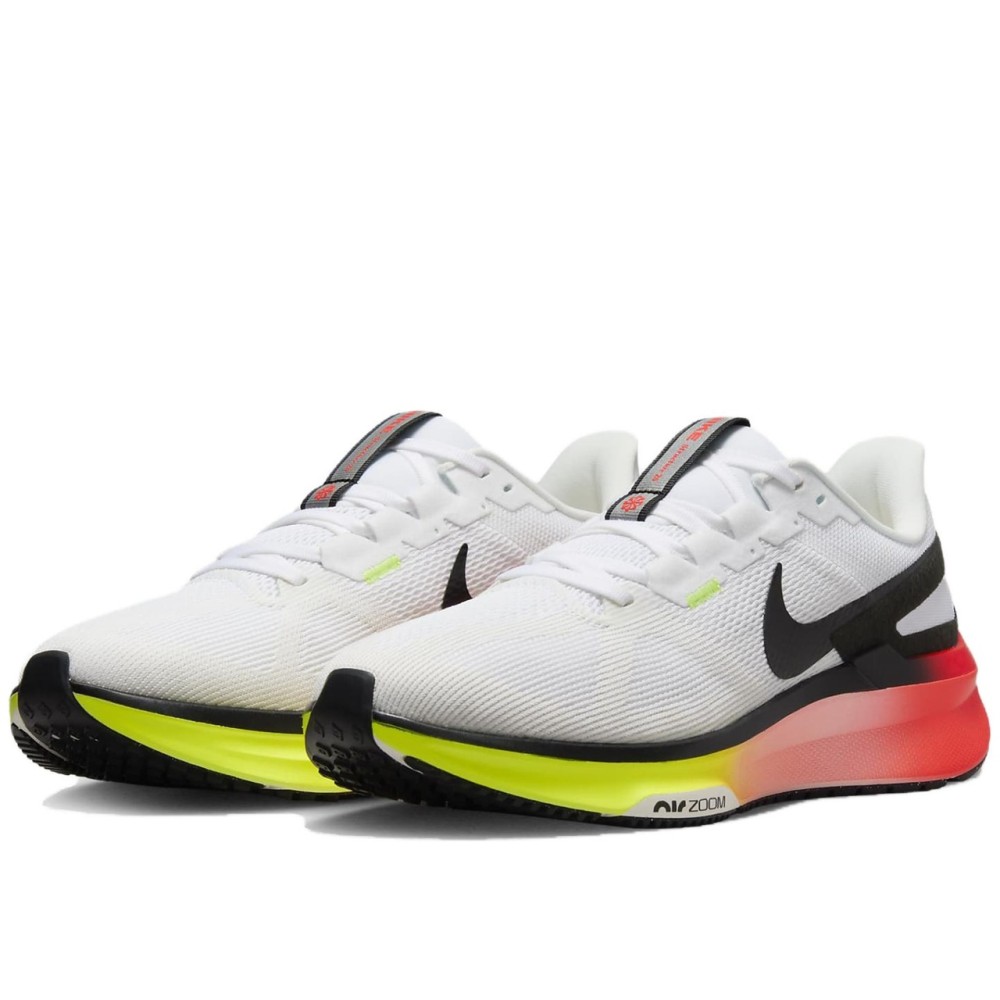 Structure 25 White Bright Crimson Volt Black