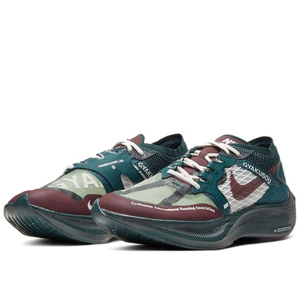 X Gyakusuo Zoomx Vaporfly Next Midnight Spruce Burgundy