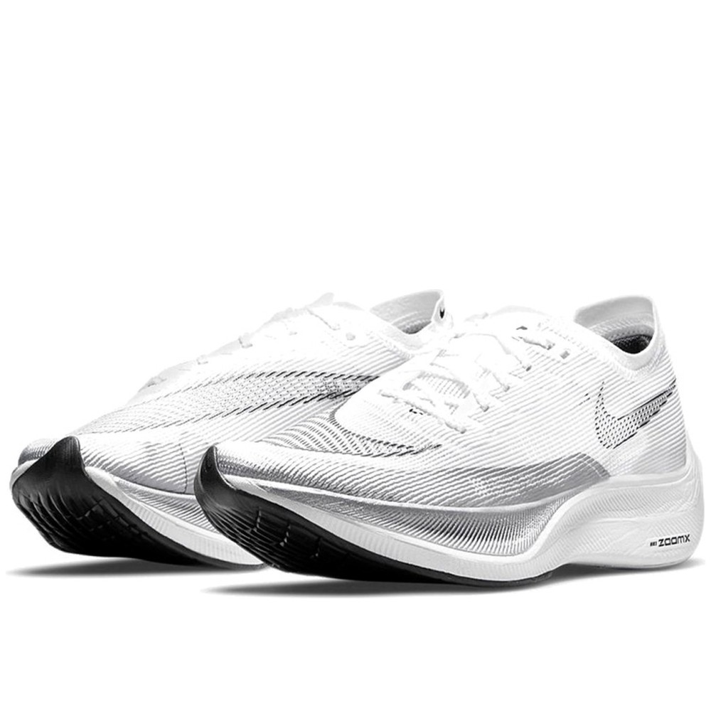 Zoomx Vaporfly Next 2 White Metallic Silver