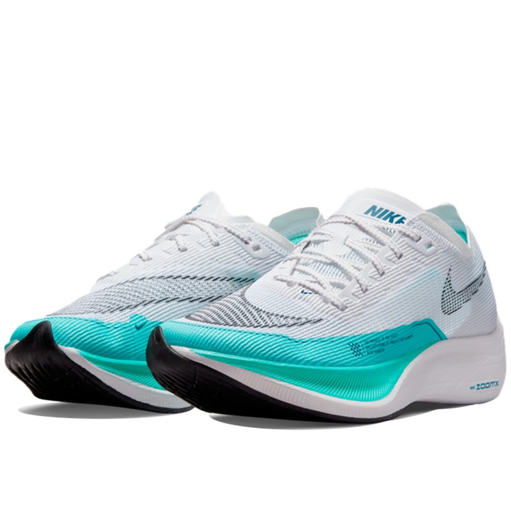Zoomx Vaporfly Next 2 White Aurora Green Women
