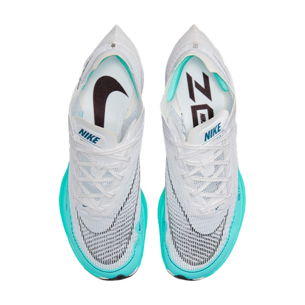 Zoomx Vaporfly Next 2 White Aurora Green Women