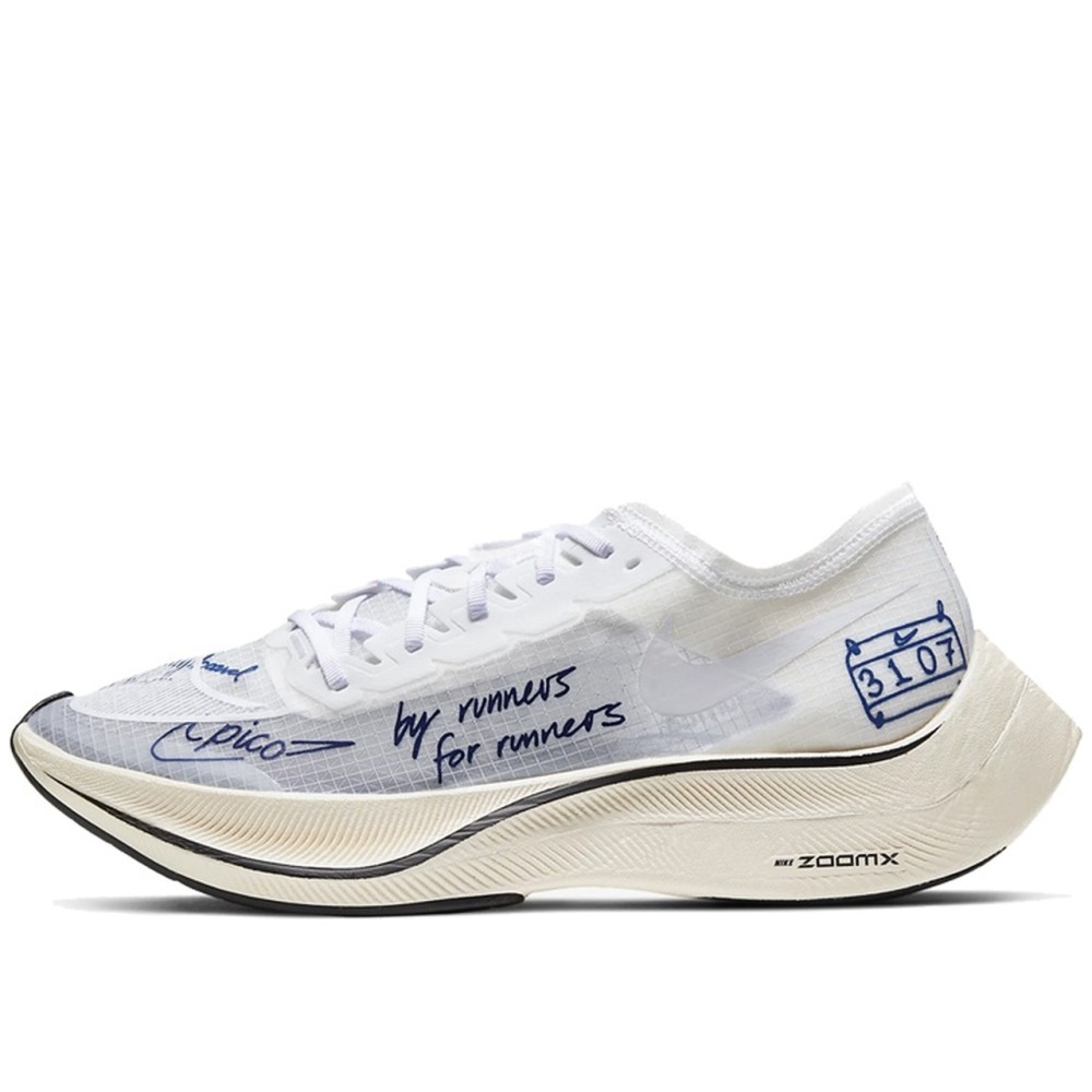 Zoomx Vaporfly Next Blue Ribbon Sports White