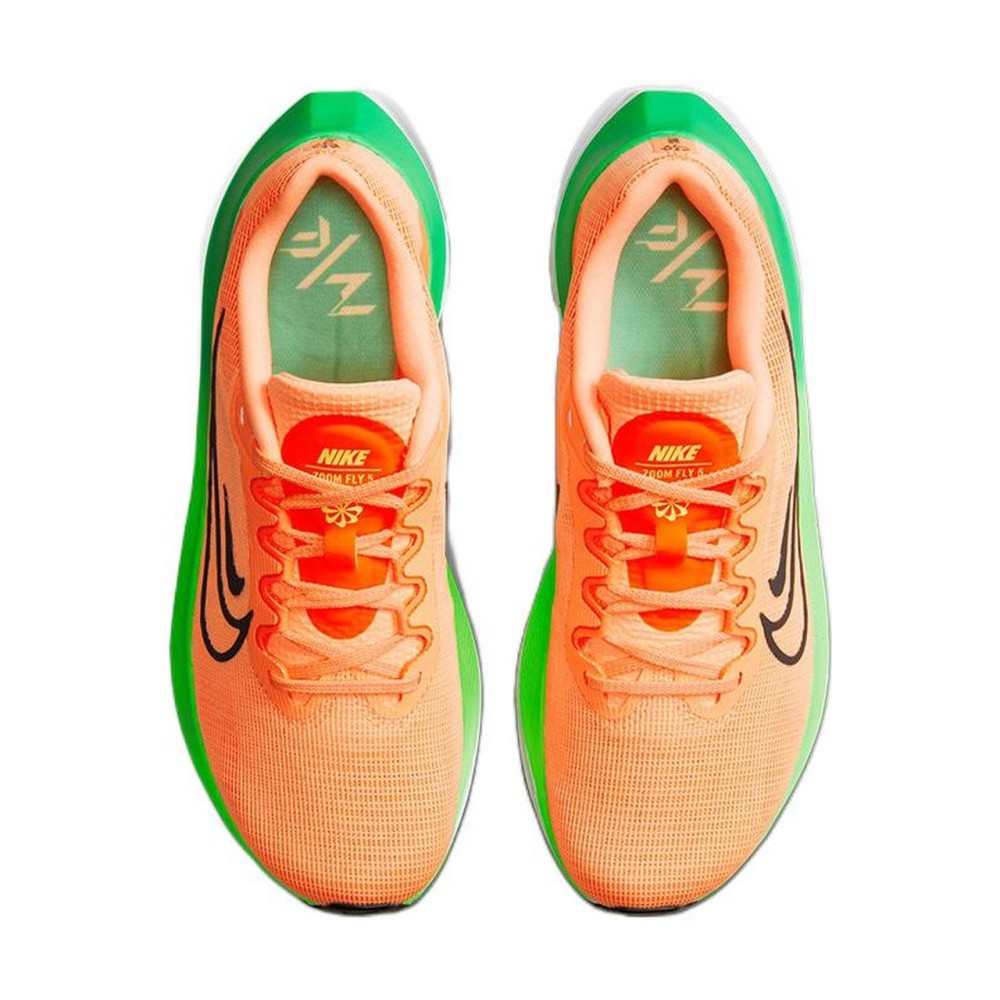 Zoom Fly 5 Total Orange Ghost Green Women