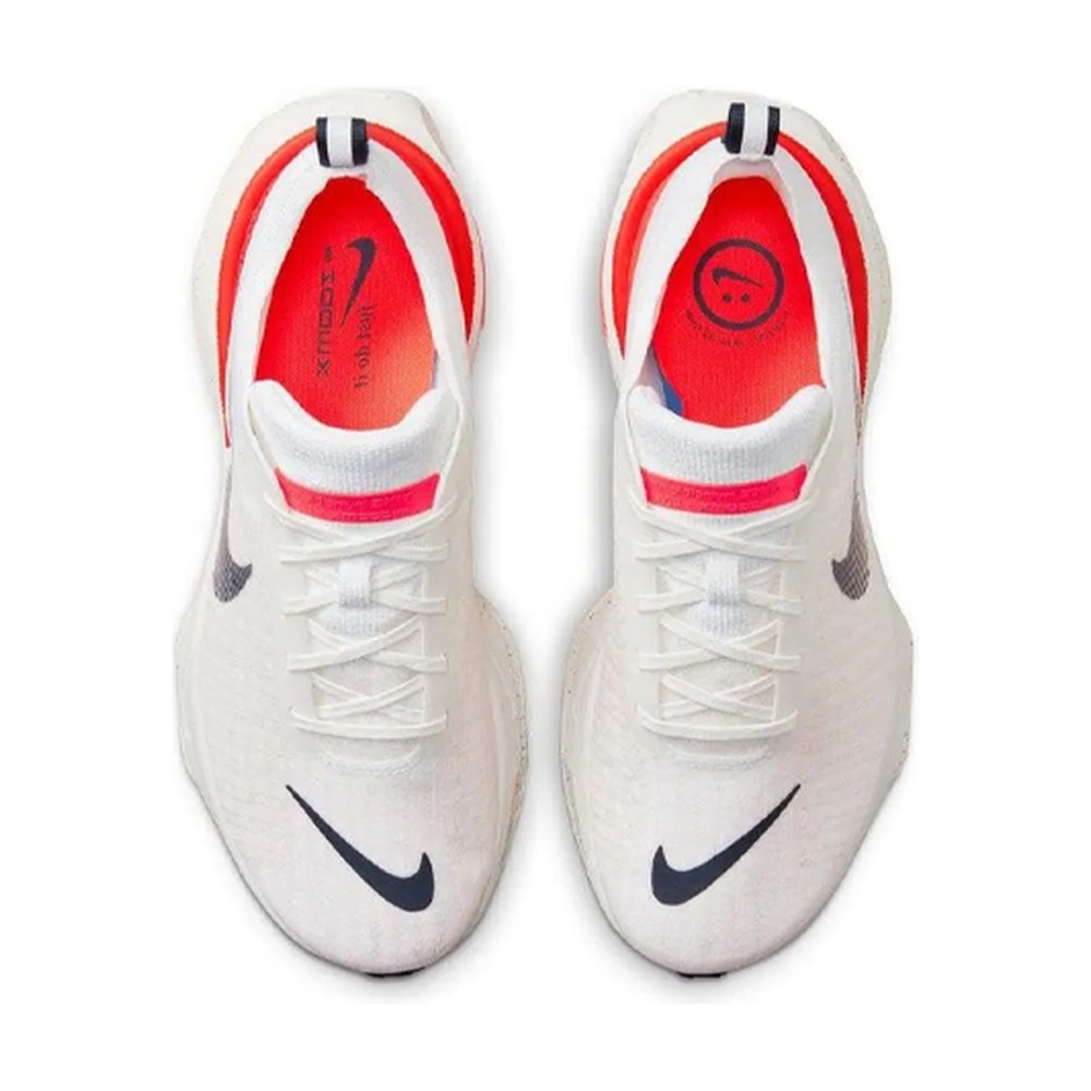 Zoomx Invincible Run 3 White Bright Crimson