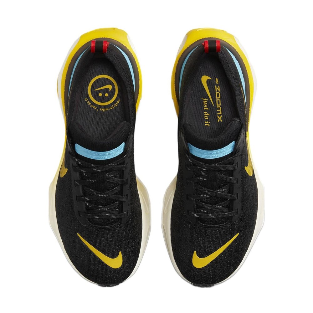 Zoomx Invincible Run 3 Black Baltic Blue Yellow Women
